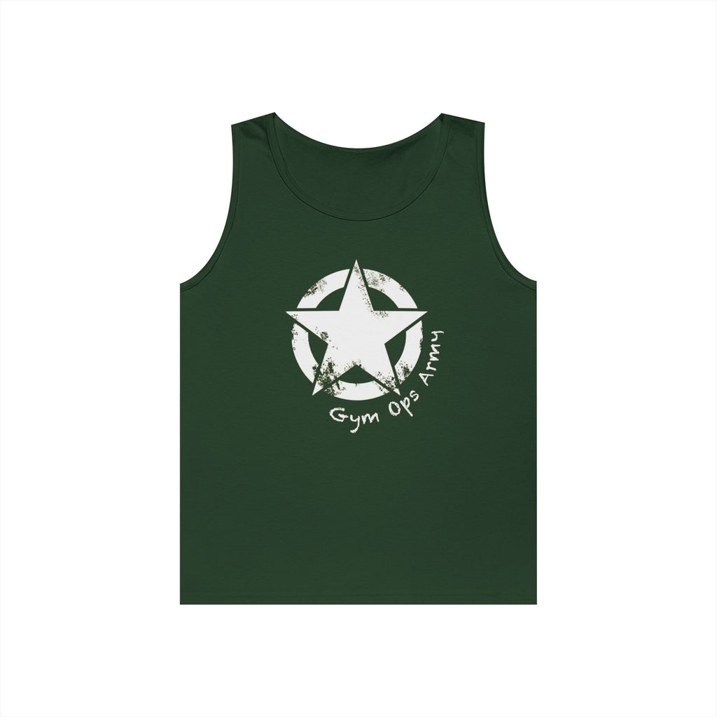 Men's Gym Ops Army Tank