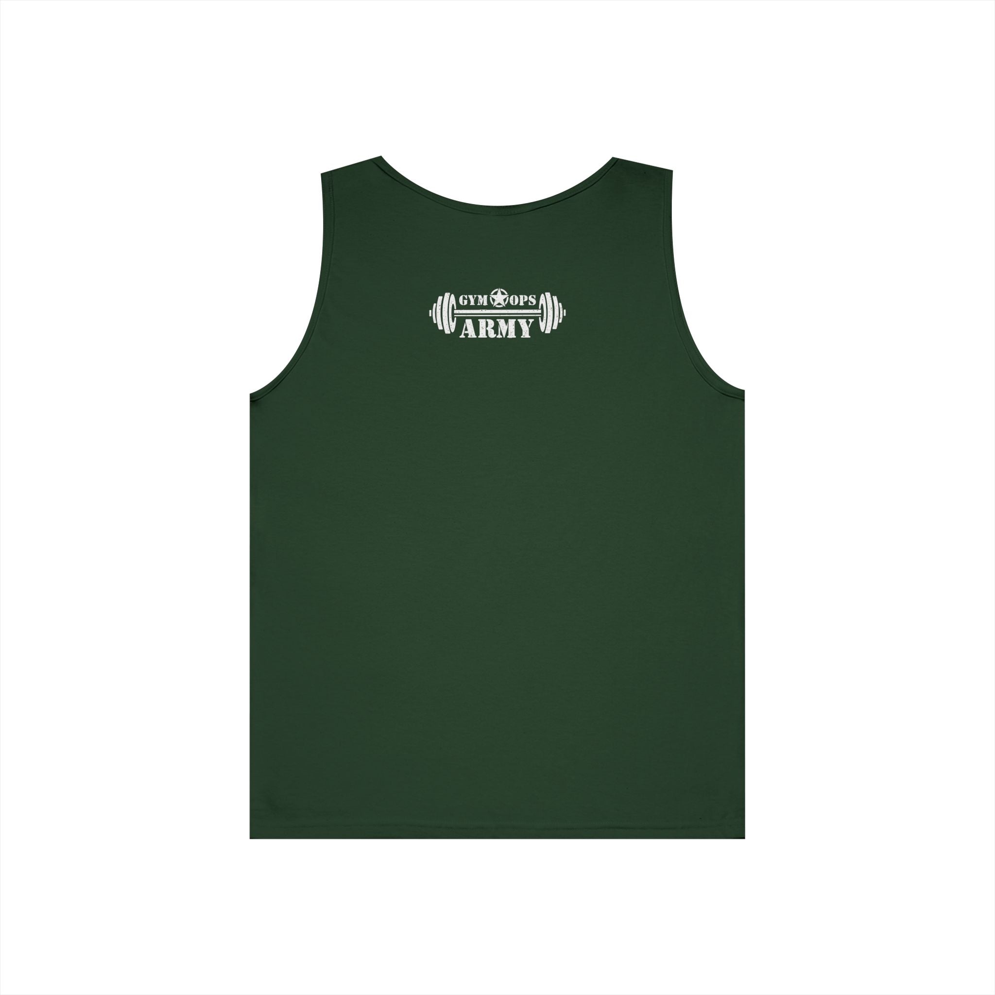 Men's Gym Ops Army Tank