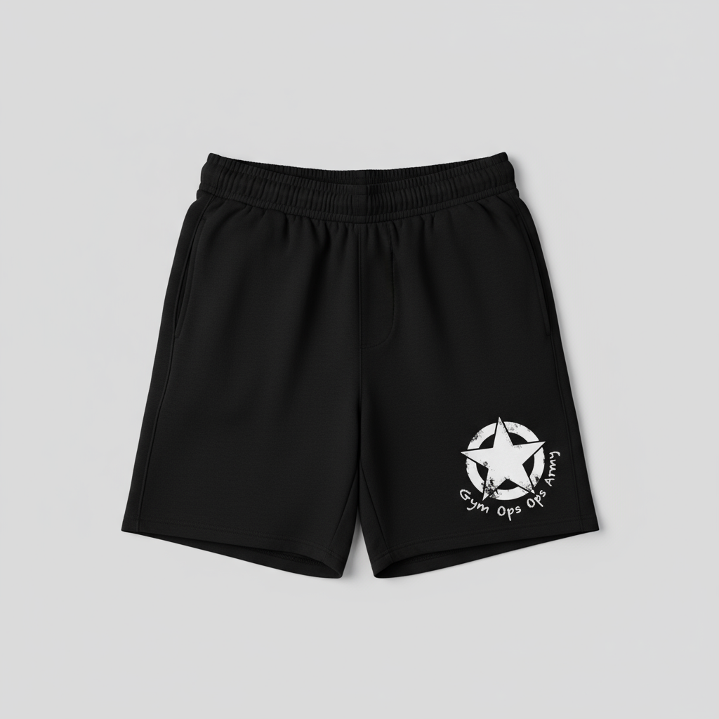 Men's Black Fleece Sweatshorts