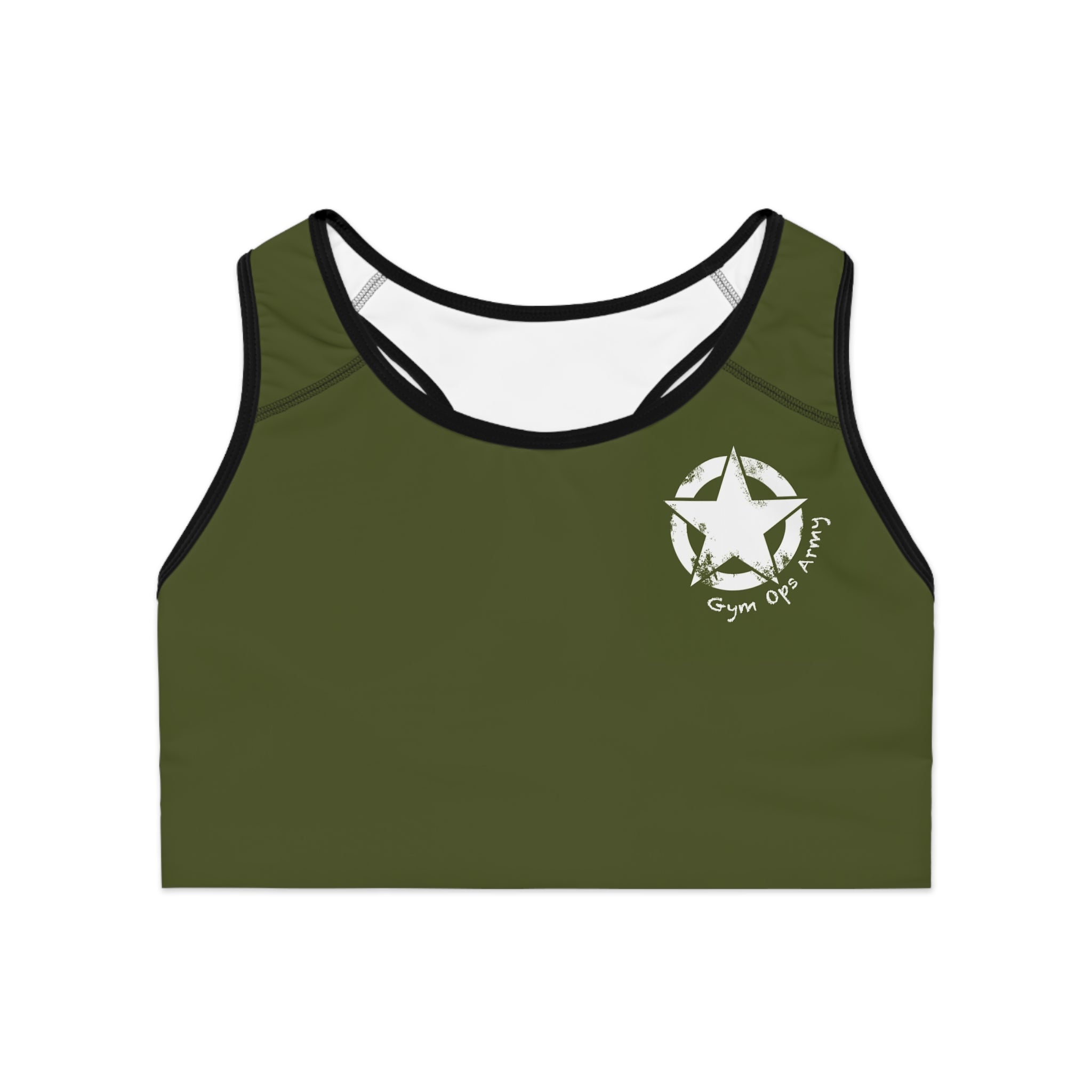 Women's Army Sport Bra